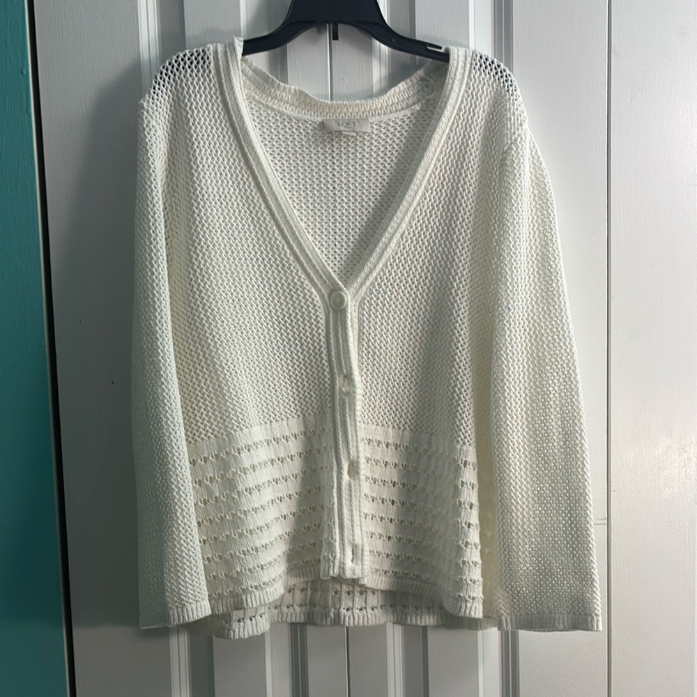 Elegant White Women's Sweater